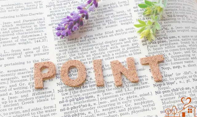 POINTの文字