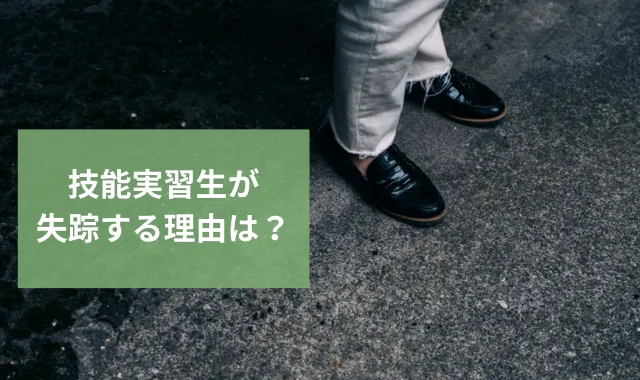 技能実習生が失踪する理由は？企業が発見後にすべき対応も解説