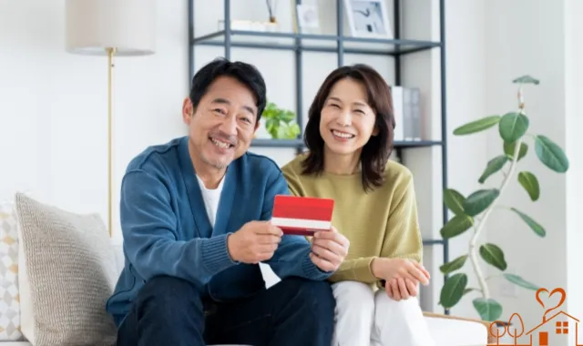 仲のよさそうな夫婦