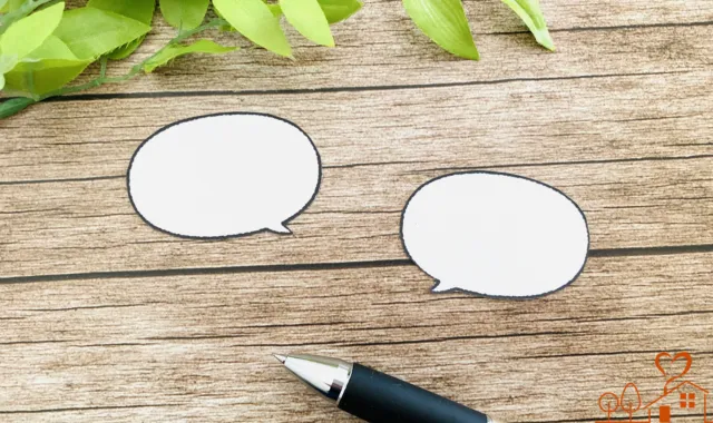 吹き出しマーク