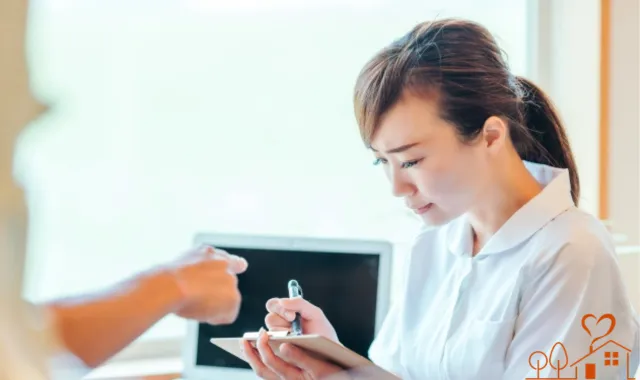 怒られる看護師