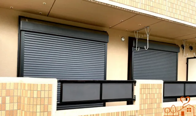集合住宅のベランダ